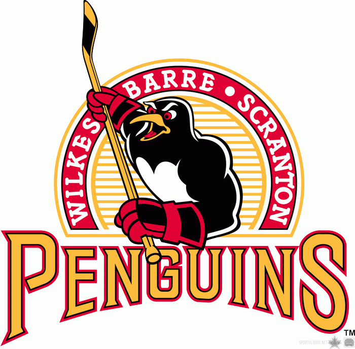 Wilkes-Barre Scranton Penguins 2000 01 Wordmark Logo iron on transfers for T-shirts